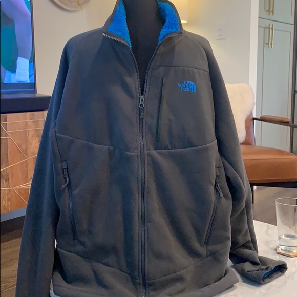 north face men's fuzzy jacket